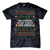 Funny Computer Programmer Christmas Gift Tie-Dye T-Shirt