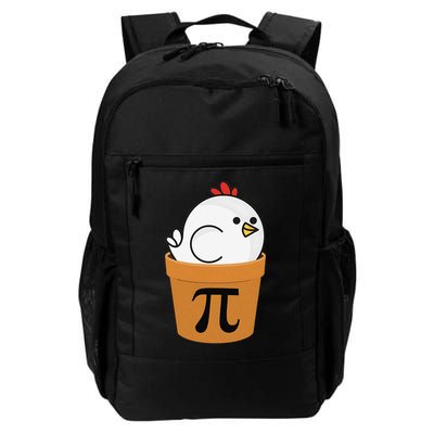 Funny Chicken Pot Pi Day Pie Math Lover Geek Gift 3 Daily Commute Backpack