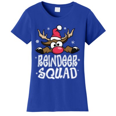 Family Christmas Pajamas Reindeer Squad Matching Christmas Women's T-Shirt