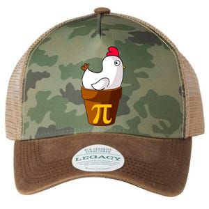 Funny Chicken Pot Pi Day Pie Math Lover Teacher Gift Legacy Tie Dye Trucker Hat