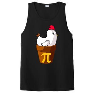 Funny Chicken Pot Pi Day Pie Math Lover Teacher Gift PosiCharge Competitor Tank