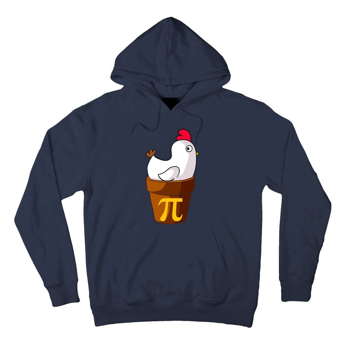 Funny Chicken Pot Pi Day Pie Math Lover Teacher Gift Hoodie