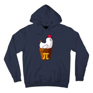 Funny Chicken Pot Pi Day Pie Math Lover Teacher Gift Tall Hoodie