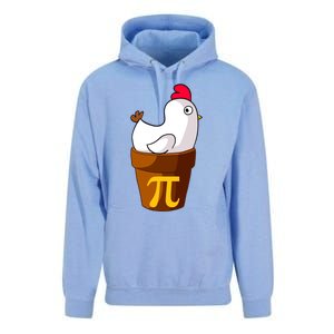 Funny Chicken Pot Pi Day Pie Math Lover Teacher Gift Unisex Surf Hoodie