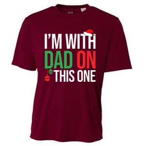 Family Christmas Pajamas Matching IM With Dad On This One Cooling Performance Crew T-Shirt