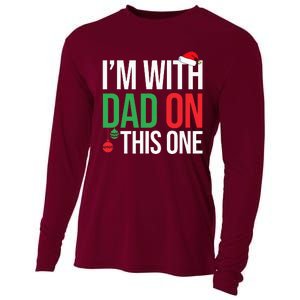 Family Christmas Pajamas Matching IM With Dad On This One Cooling Performance Long Sleeve Crew