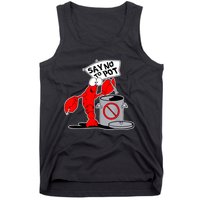 Funny Crawfish Pun Say No To Pot Lobster Festival Crayfish Tank Top