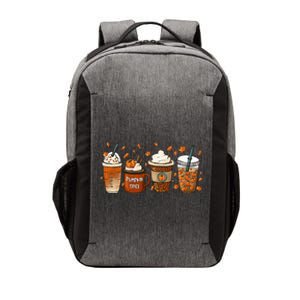 Fall Coffee Pumpkin Spice Junkie Latte Autumn Coffee Lovers Vector Backpack