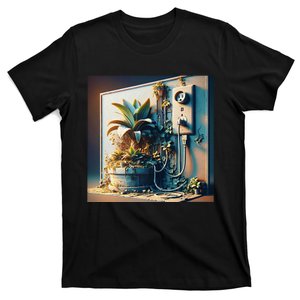 Fantasy Cute Power Plant Pot T-Shirt