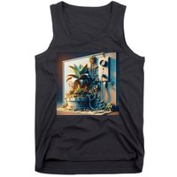 Fantasy Cute Power Plant Pot Tank Top