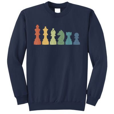 Funny Chess Pieces Board Gift Game Lover Player Themed Chess Gift 9 Sweatshirt