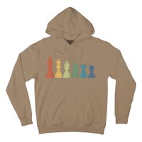 Funny Chess Pieces Board Gift Game Lover Player Themed Chess Gift 9 Hoodie