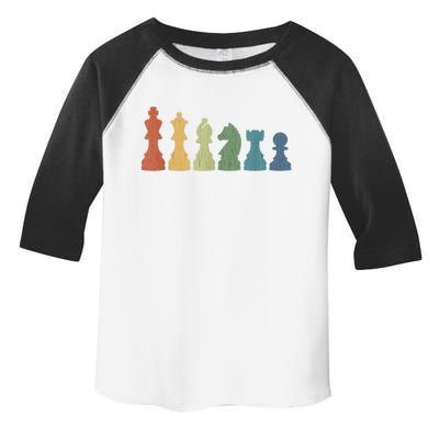 Funny Chess Pieces Board Gift Game Lover Player Themed Chess Gift 9 Toddler Fine Jersey T-Shirt