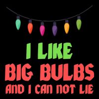 Funny Christmas Pun I Like Big Bulbs And I Can Not Lie Great Gift Cooling Performance Long Sleeve Crew
