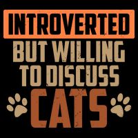 Funny Cat Paws Introverted But Willing To Discuss Cats Mug