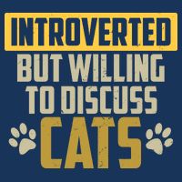 Funny Cat Paws Introverted But Willing To Discuss Cats Infant Baby Jersey Bodysuit
