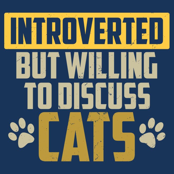 Funny Cat Paws Introverted But Willing To Discuss Cats Infant Baby Jersey Bodysuit
