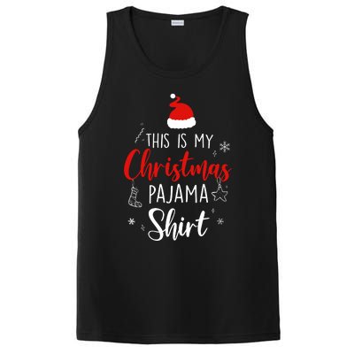 Funny Christmas Pj Pajama Pjs For Family PosiCharge Competitor Tank