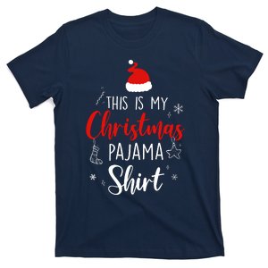 Funny Christmas Pj Pajama Pjs For Family T-Shirt