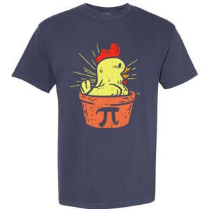 Funny Chicken Pot Pie Math Lover Teacher Gift Garment-Dyed Heavyweight T-Shirt