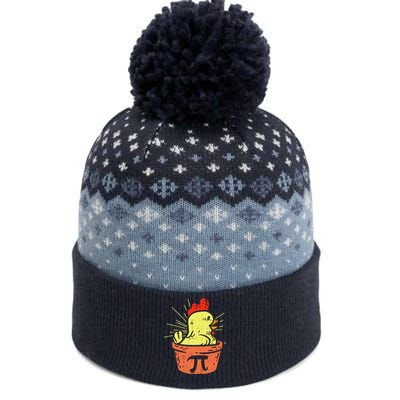 Funny Chicken Pot Pie Math Lover Teacher Gift The Baniff Cuffed Pom Beanie