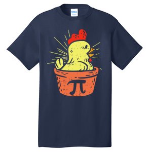 Funny Chicken Pot Pie Math Lover Teacher Gift Tall T-Shirt