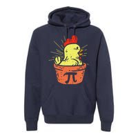 Funny Chicken Pot Pie Math Lover Teacher Gift Premium Hoodie