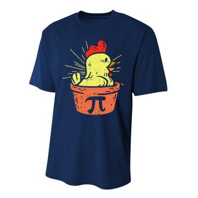 Funny Chicken Pot Pie Math Lover Teacher Gift Performance Sprint T-Shirt