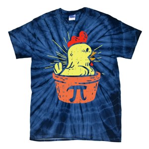 Funny Chicken Pot Pie Math Lover Teacher Gift Tie-Dye T-Shirt