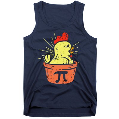 Funny Chicken Pot Pie Math Lover Teacher Gift Tank Top