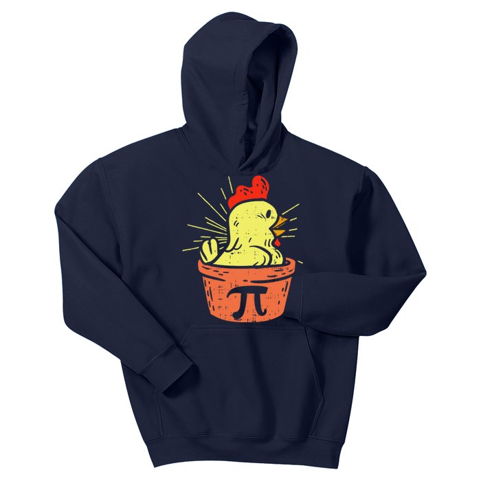 Funny Chicken Pot Pie Math Lover Teacher Gift Kids Hoodie