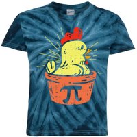 Funny Chicken Pot Pie Math Lover Teacher Gift Kids Tie-Dye T-Shirt