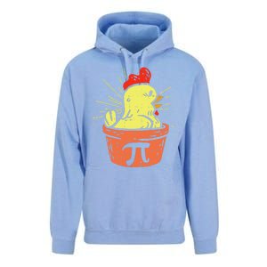 Funny Chicken Pot Pie Math Lover Teacher Gift Unisex Surf Hoodie