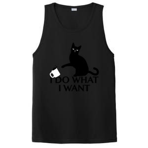 Funny Cat Personality Gift I Do What I Want Cute Gift PosiCharge Competitor Tank