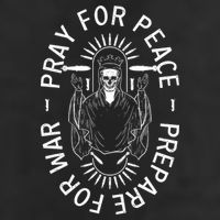 Funny Christian Pray For Peace Prepare For War Beanie