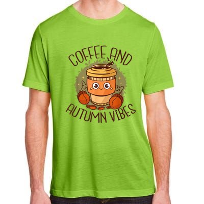 Fall Coffee Pumpkin Latte Coffee Autumn Vibes Spice Coffee Adult ChromaSoft Performance T-Shirt