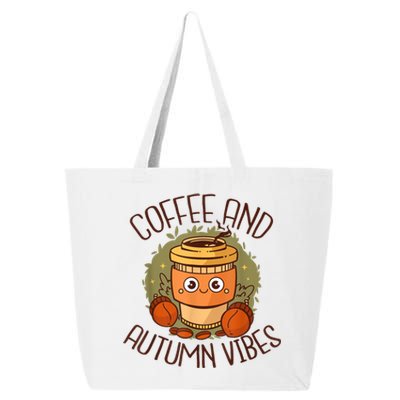 Fall Coffee Pumpkin Latte Coffee Autumn Vibes Spice Coffee 25L Jumbo Tote