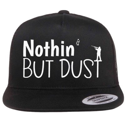 Funny Clay Pigeon Shooting Trap Shooting Skeet Shooter Flatbill Hat