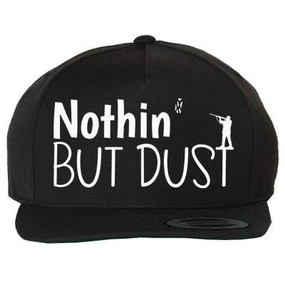 Funny Clay Pigeon Shooting Trap Shooting Skeet Shooter Wool Snapback Cap