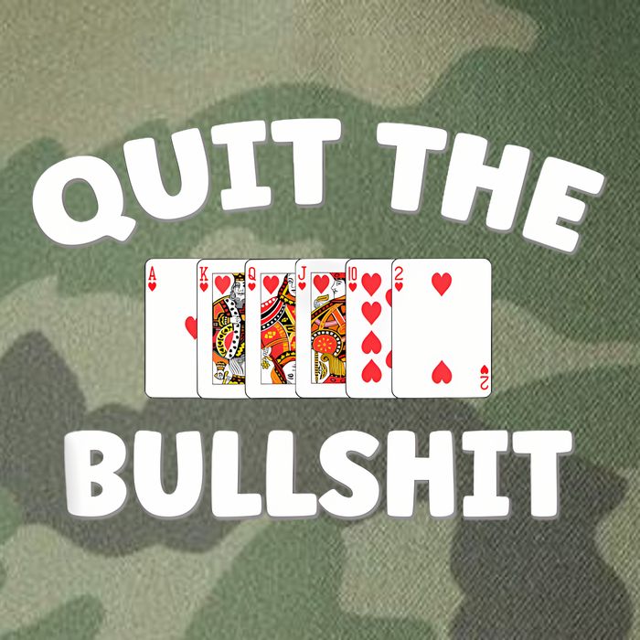 Funny Card Player Pitch Quit The Bullshit Legacy Tie Dye Trucker Hat