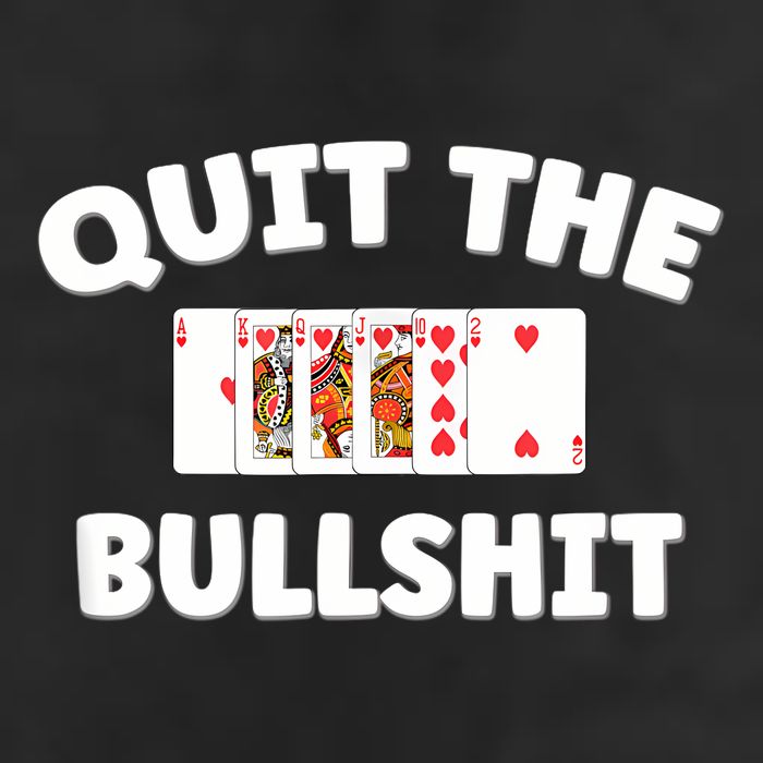 Funny Card Player Pitch Quit The Bullshit Cool Comfort Performance Bucket Hat