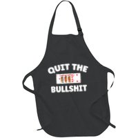 Funny Card Player Pitch Quit The Bullshit Apron