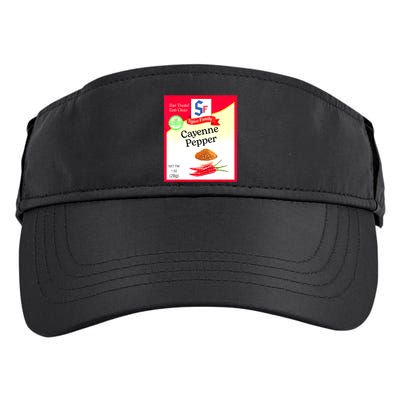 Funny Cayenne Pepper Condiment Holiday Spice Group Costumes Gift Adult Drive Performance Visor