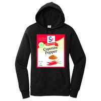 Funny Cayenne Pepper Condiment Holiday Spice Group Costumes Gift Women's Pullover Hoodie