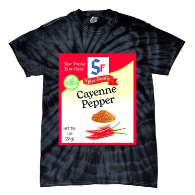 Funny Cayenne Pepper Condiment Holiday Spice Group Costumes Gift Tie-Dye T-Shirt