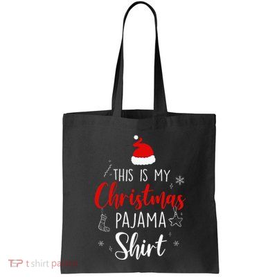 Funny Christmas Pj Pajama Women Pjs For Family Bag