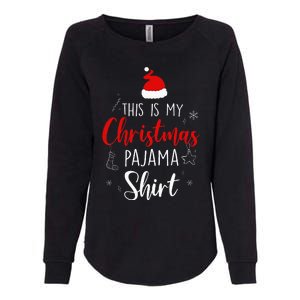 Funny Christmas Pj Pajama Women Pjs For Family Womens California Wash Sweatshirt