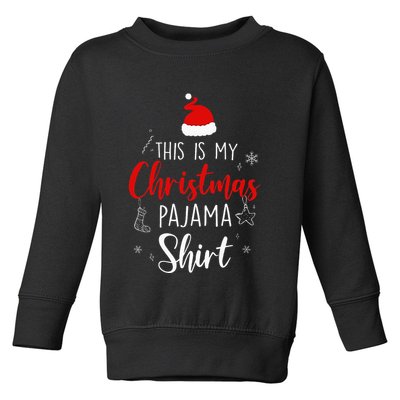 Funny Christmas Pj Pajama Women Pjs For Family Toddler Sweatshirt