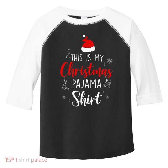 Funny Christmas Pj Pajama Women Pjs For Family Toddler Fine Jersey T-Shirt