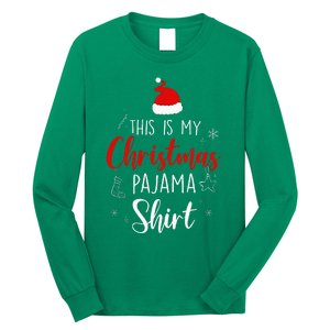 Funny Christmas Pj Pajama Women Pjs For Family Long Sleeve Shirt